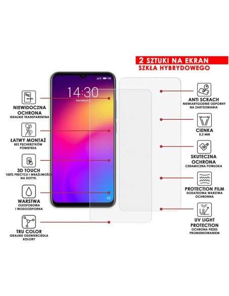 PANCERNE SZKŁO HYBRYDOWE MEIZU NOTE 9