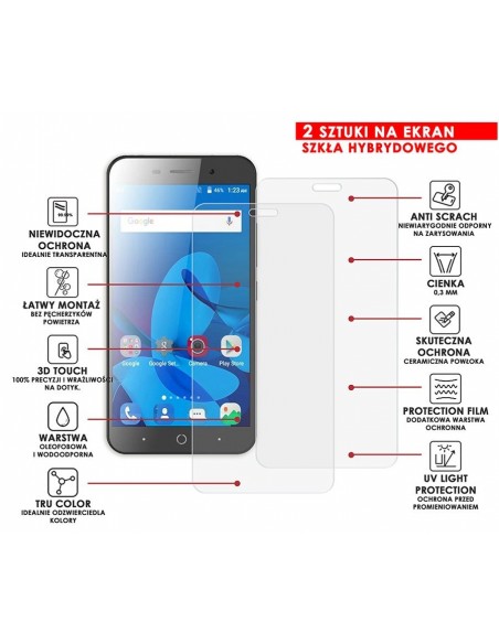 PANCERNE SZKŁO HYBRYDOWE ZTE BLADE A602
