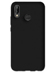 W艂asne zaprojektowane etui gumowe BLACK MAT, case na smartfon HUAWEI P20 Lite
