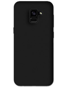 Własne zaprojektowane etui gumowe BLACK MAT, case na smartfon SAMSUNG Galaxy A5 2018