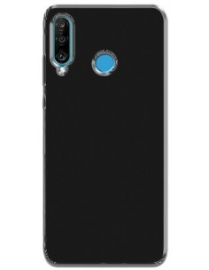 Własne zaprojektowane etui gumowe BLACK MAT, case na smartfon HUAWEI P30 Lite