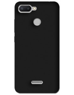 Własne zaprojektowane etui gumowe BLACK MAT, case na smartfon XIAOMI Redmi 6