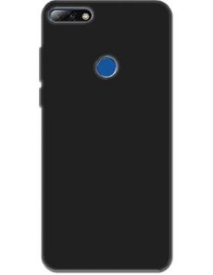 Własne zaprojektowane etui gumowe BLACK MAT, case na smartfon HUAWEI Y7 Prime 2018