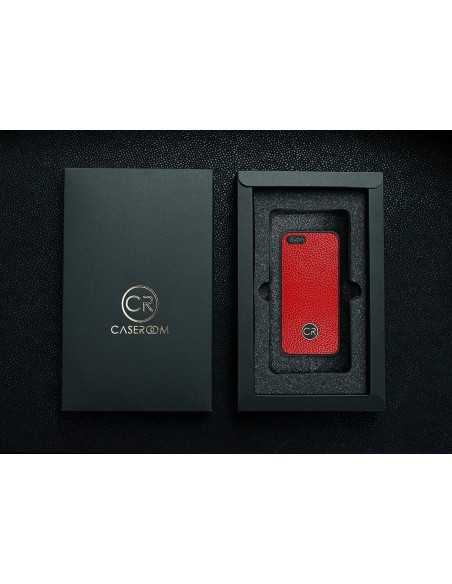 APPLE iPhone SE (2016) - skóra floater czerwona