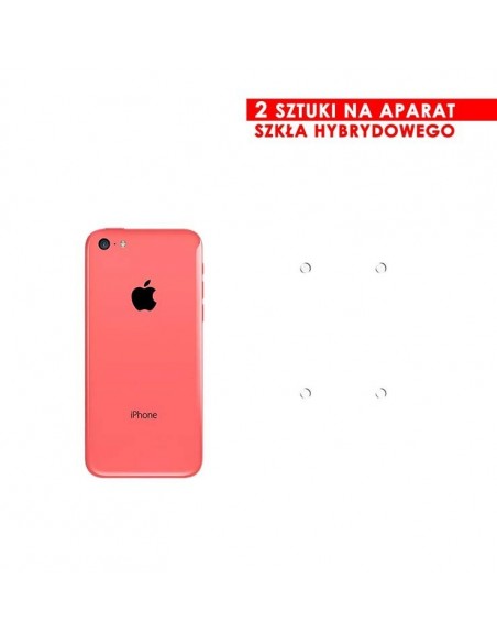 PANCERNE SZKŁO HYBRYDOWE IPHONE 5C I APARAT