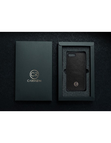 APPLE iPhone 8 Plus - skóra floater czarna