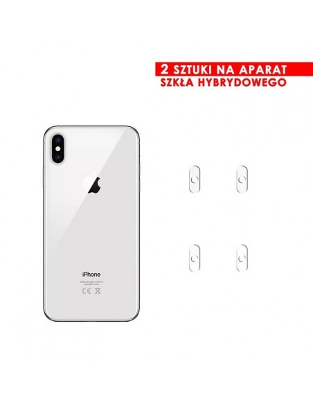 PANCERNE SZKŁO HYBRYDOWE IPHONE XS MAX I APARAT