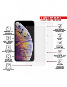 Caseroom.pl - PANCERNE SZKŁO HYBRYDOWE IPHONE XS MAX I APARAT 2