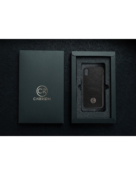 APPLE iPhone XS - skóra floater czarna