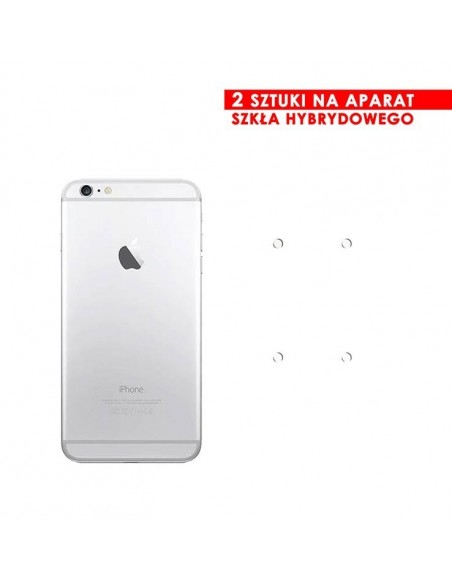 PANCERNE SZKŁO HYBRYDOWE IPHONE 6 PLUS I APARAT