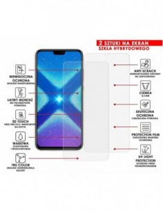 Caseroom.pl - PANCERNE SZKŁO HYBRYDOWE HUAWEI HONOR 8X I APARAT 2
