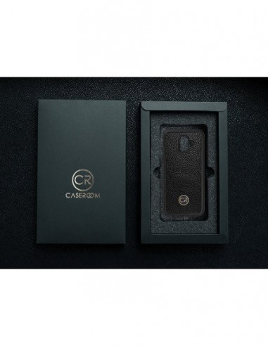 SAMSUNG GALAXY A6 - skóra floater czarna