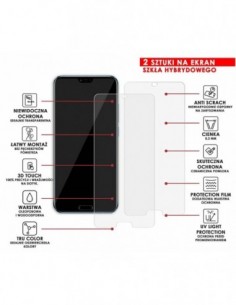 Caseroom.pl - PANCERNE SZKŁO HYBRYDOWE HUAWEI HONOR 10 I APARAT 2