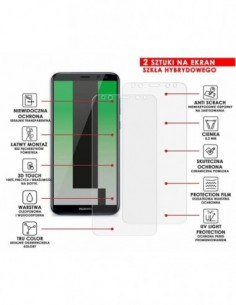 Caseroom.pl - PANCERNE SZKŁO HYBRYDOWE HUAWEI MATE 10 LITE I APARAT 2
