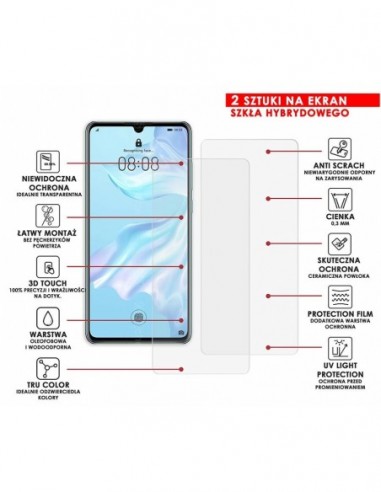 PANCERNE SZKŁO HYBRYDOWE HUAWEI P30 I...