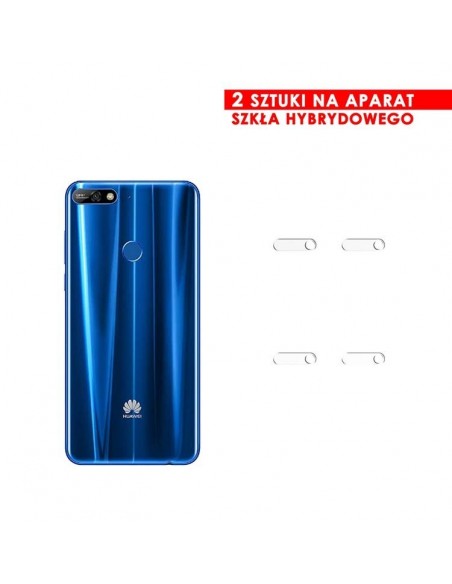 PANCERNE SZKŁO HYBRYDOWE HUAWEI Y7 2018 I APARAT