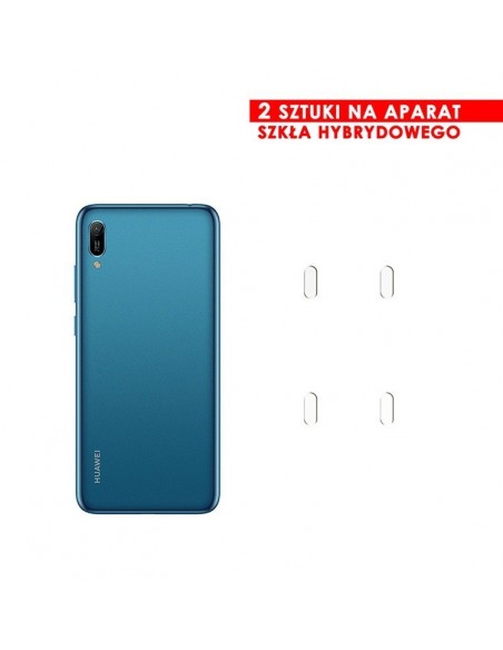 PANCERNE SZKŁO HYBRYDOWE HUAWEI Y6 2019 I APARAT