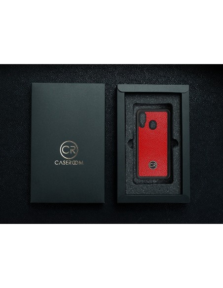 SAMSUNG GALAXY A40 - skóra floater czerwona