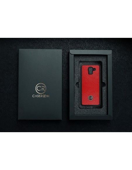 SAMSUNG GALAXY J6 2018 - skóra floater czerwona