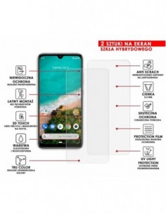 Caseroom.pl - PANCERNE SZKŁO HYBRYDOWE XIAOMI MI A3 I APARAT 2