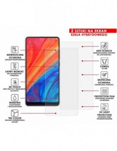 Caseroom.pl - PANCERNE SZKŁO HYBRYDOWE XIAOMI MI MIX 2S + APARAT 2