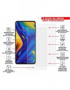 Caseroom.pl - PANCERNE SZKŁO HYBRYDOWE XIAOMI MI MIX 3 I APARAT 2