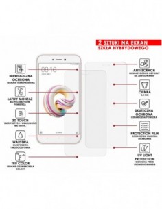 Caseroom.pl - PANCERNE SZKŁO HYBRYDOWE XIAOMI REDMI 5A I APARAT 2