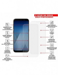 Caseroom.pl - PANCERNE SZKŁO HYBRYDOWE SAMSUNG GALAXY A8 2018 I APARAT 2