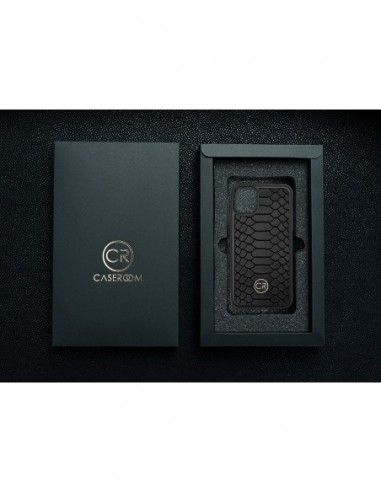 APPLE iPhone 11 - skóra pyton czarna