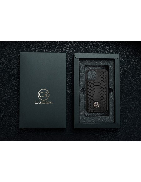 APPLE iPhone 11 PRO - skóra pyton czarna