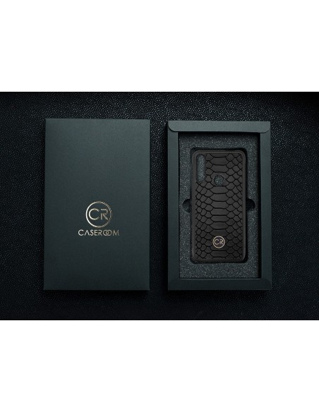 HUAWEI P SMART Z - skóra pyton czarna