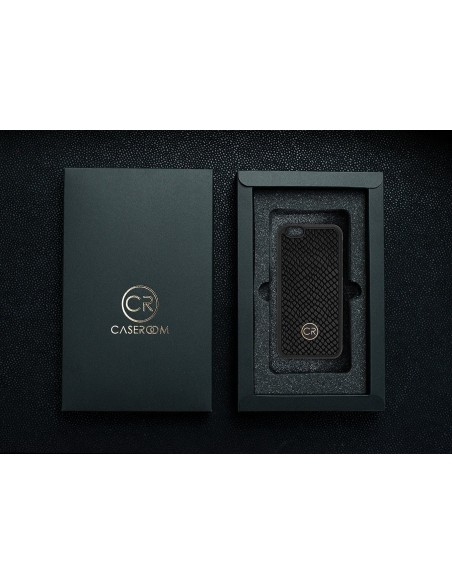 APPLE iPhone 6S - skóra iguana czarna