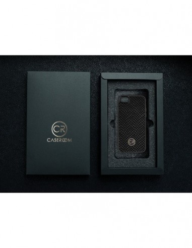 APPLE iPhone 8 - skóra iguana czarna