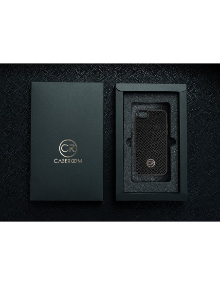 APPLE iPhone 8 - skóra iguana czarna