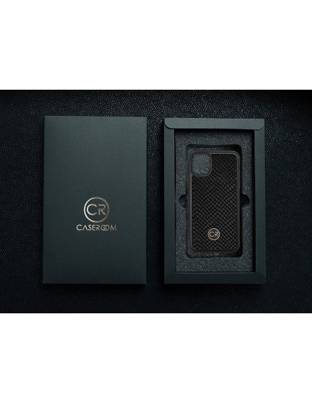APPLE iPhone 11 - skóra iguana czarna