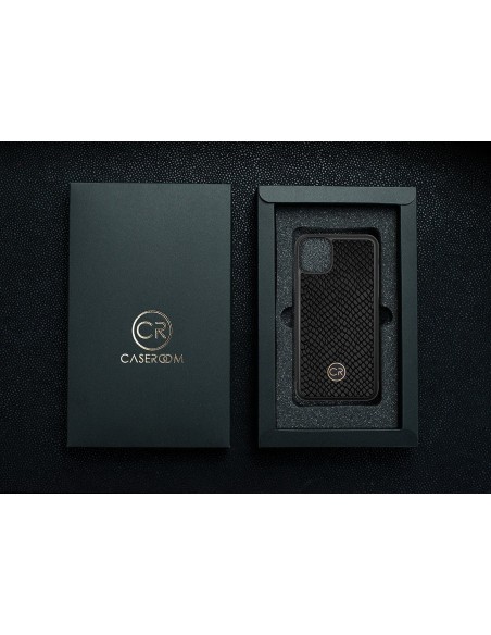 APPLE iPhone 11 PRO MAX - skóra iguana czarna