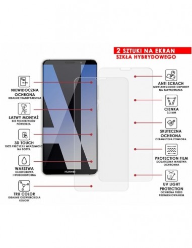 PANCERNE SZKŁO HYBRYDOWE HUAWEI MATE... PANCERNE SZKŁO HYBRYDOWE HUAWEI MATE...