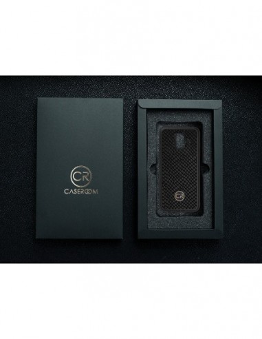 SAMSUNG GALAXY A6 - skóra iguana czarna SAMSUNG GALAXY A6 - skóra iguana czarna