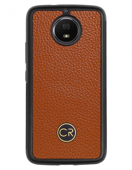 MOTOROLA G5S - skóra floater ruda