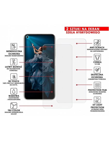 PANCERNE SZKŁO HYBRYDOWE HUAWEI HONOR 20