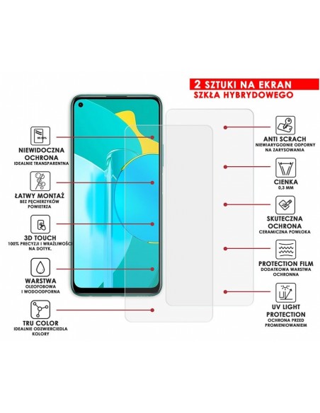 PANCERNE SZKŁO HYBRYDOWE HUAWEI HONOR 30S