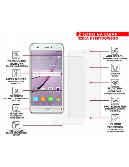 PANCERNE SZKŁO HYBRYDOWE HUAWEI NOVA