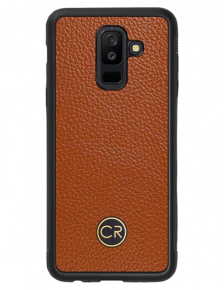 SAMSUNG GALAXY A6 PLUS - skóra floater ruda