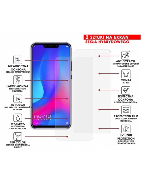 PANCERNE SZKŁO HYBRYDOWE HUAWEI NOVA 3