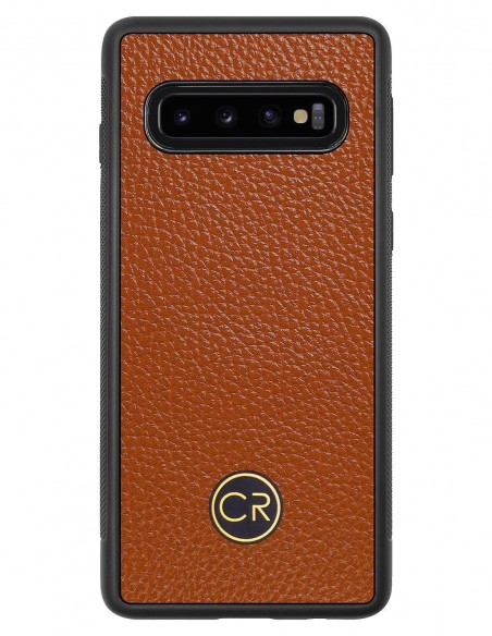 SAMSUNG GALAXY S10  - skóra floater ruda