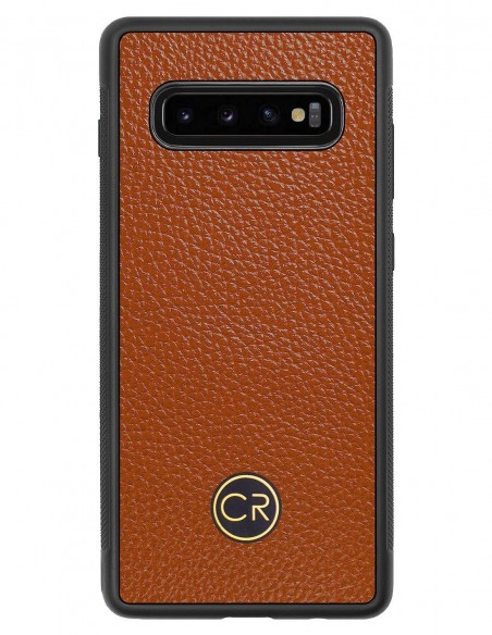 SAMSUNG GALAXY S10 PLUS - skóra floater ruda