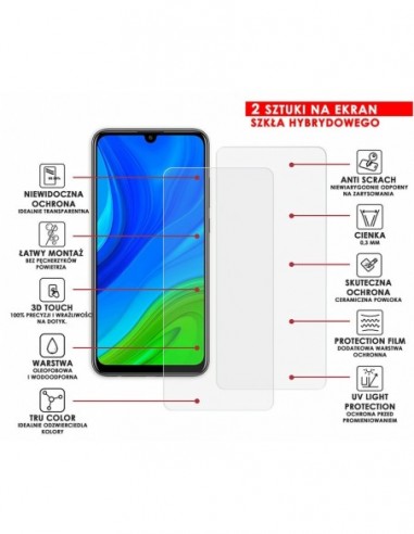PANCERNE SZKŁO HYBRYDOWE HUAWEI P...