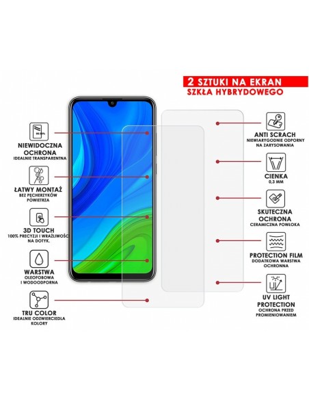 PANCERNE SZKŁO HYBRYDOWE HUAWEI P SMART 2020