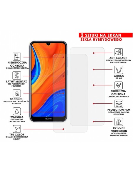 PANCERNE SZKŁO HYBRYDOWE HUAWEI Y6S