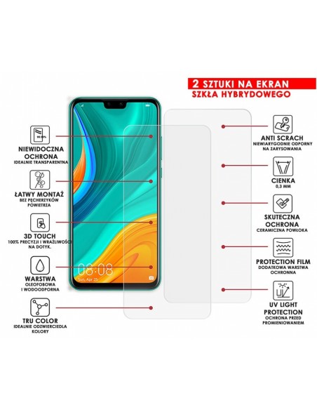 PANCERNE SZKŁO HYBRYDOWE HUAWEI Y8S